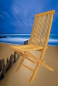 Teak Folding Chair "Classic" Style - (set of 2)