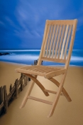 Teak Folding Chair "Tropica" Style - (set of 2)