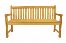 Teak Bench 68"  -  "Classic"  Style  3-Seater