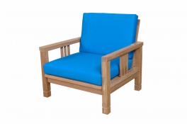 Teak Deep Seating Armchair - "SouthBay" Style