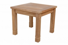 Teak Side Table 22" Square - "SouthBay" Style