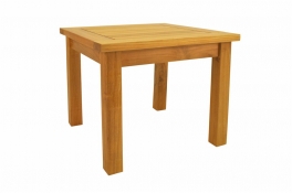 Teak Table - 35" x 35" Square Mini Table "Bahama" Style