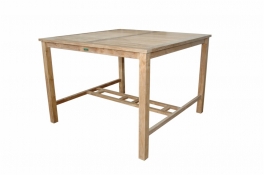 Teak Bar Table - 59" x 59" Square by Anderson Teak