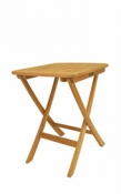 Teak Picnic Table - 24" Square Folding Table "Windsor" Style